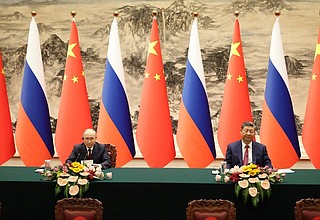 Press statements following Russia-China talks