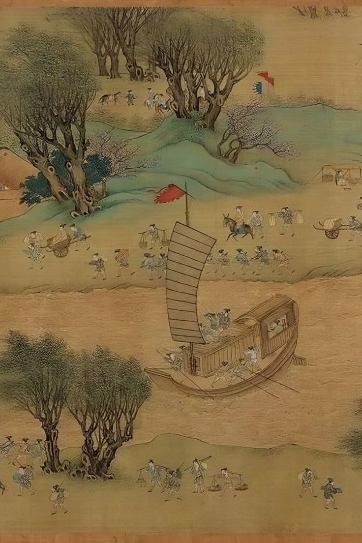 Along the river, before the fall: China pre-Renaissance city life